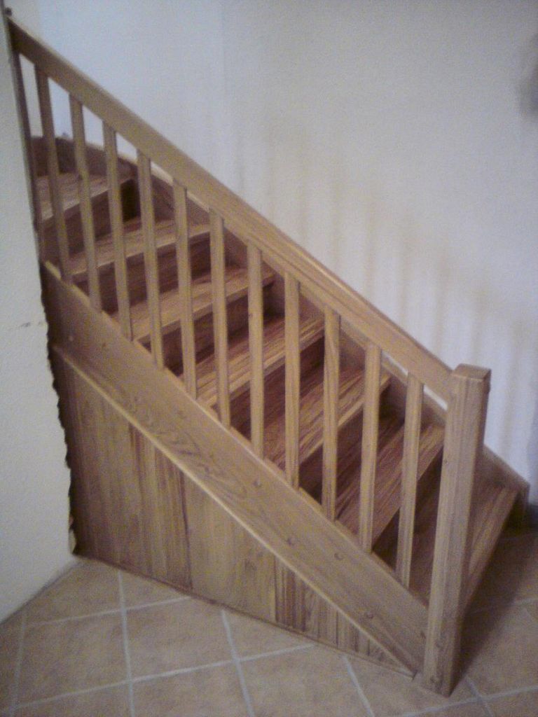 Klasične lesene stopnice